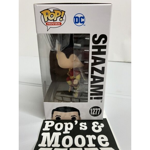 Funko Pop! DC: Shazam! 1277 Glow In The Dark Chase Vinyl Figure With Protector - Picture 3 of 11